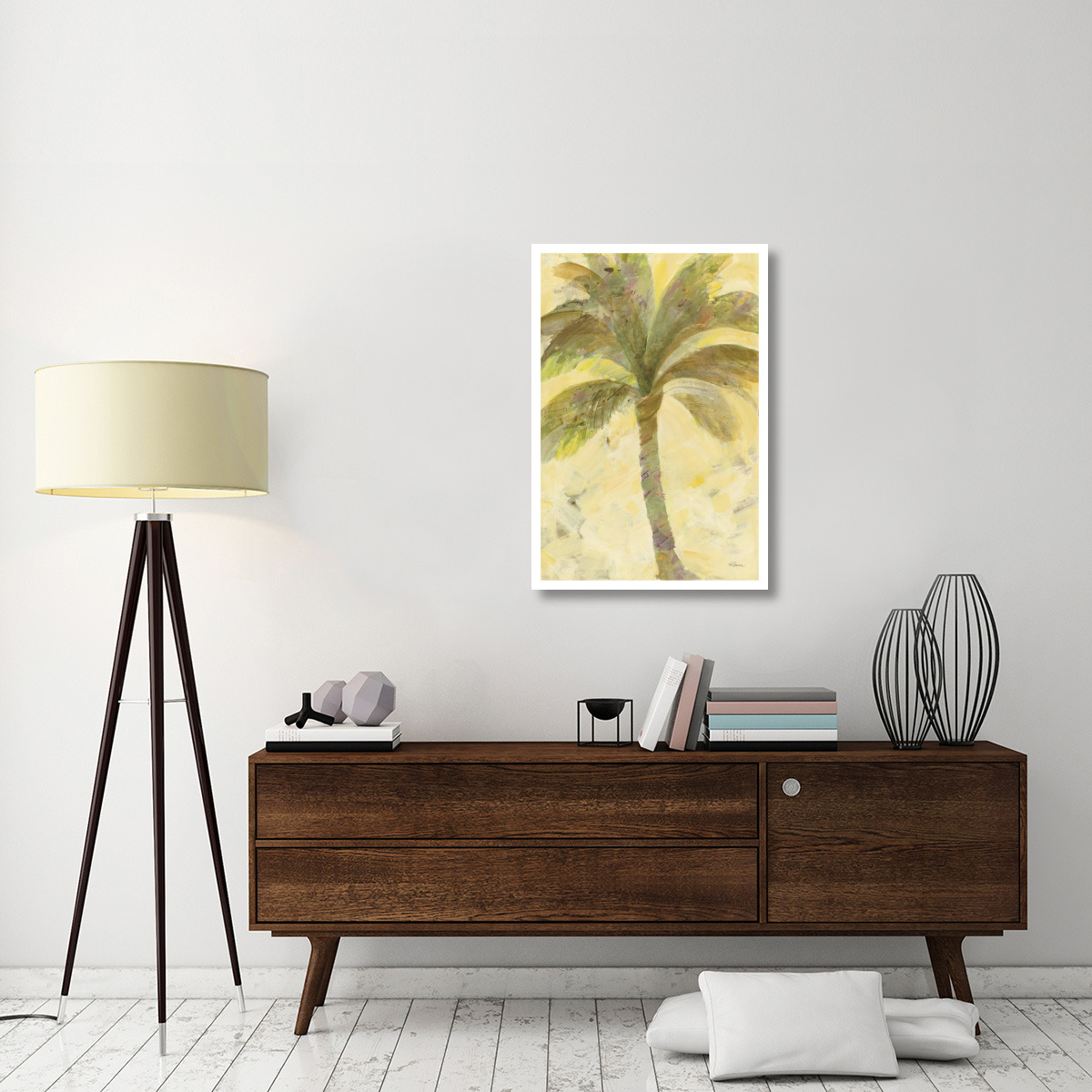 Under the Palm -Paper Art-26&quotx38"