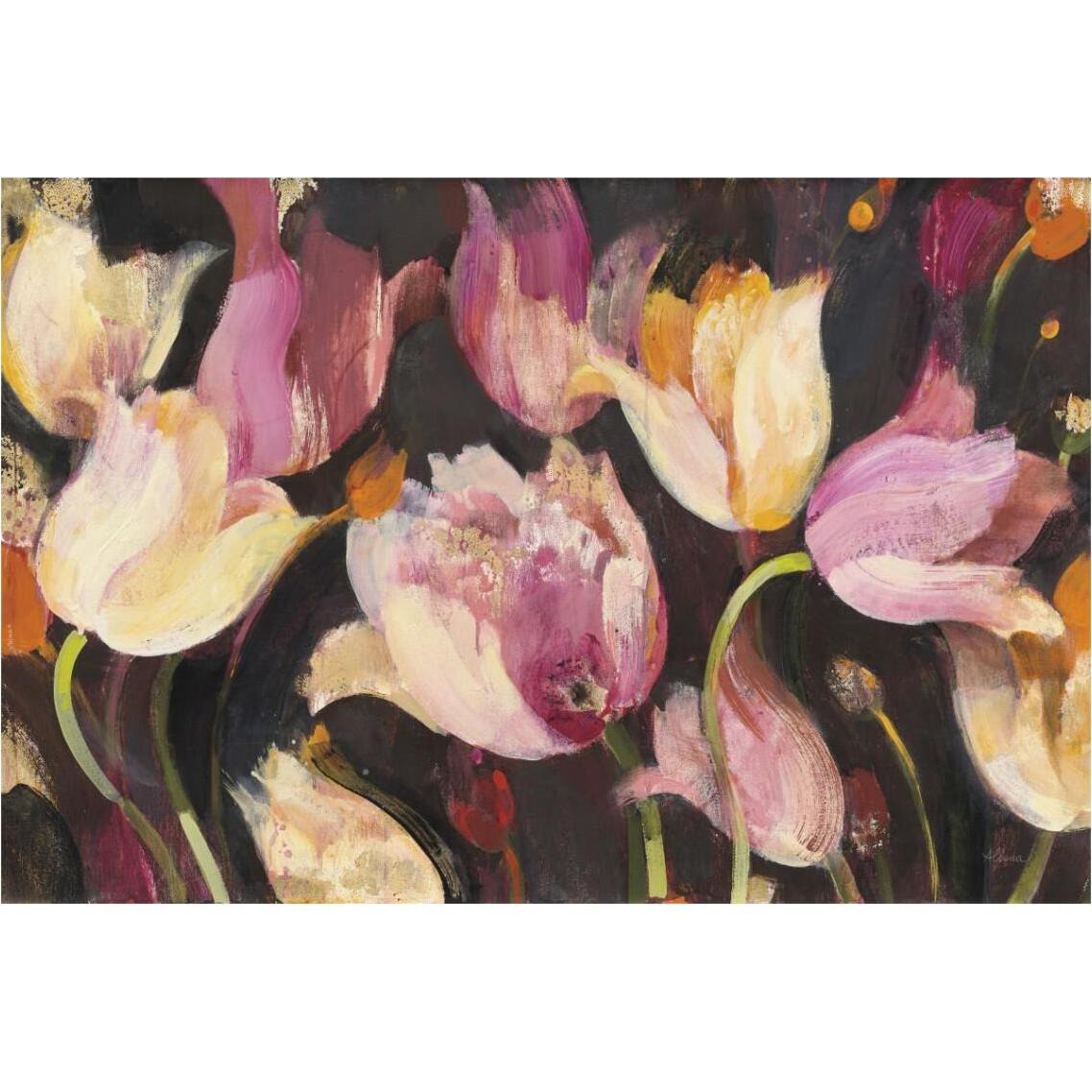 Popping Tulips -Paper Art-38&quotx26"