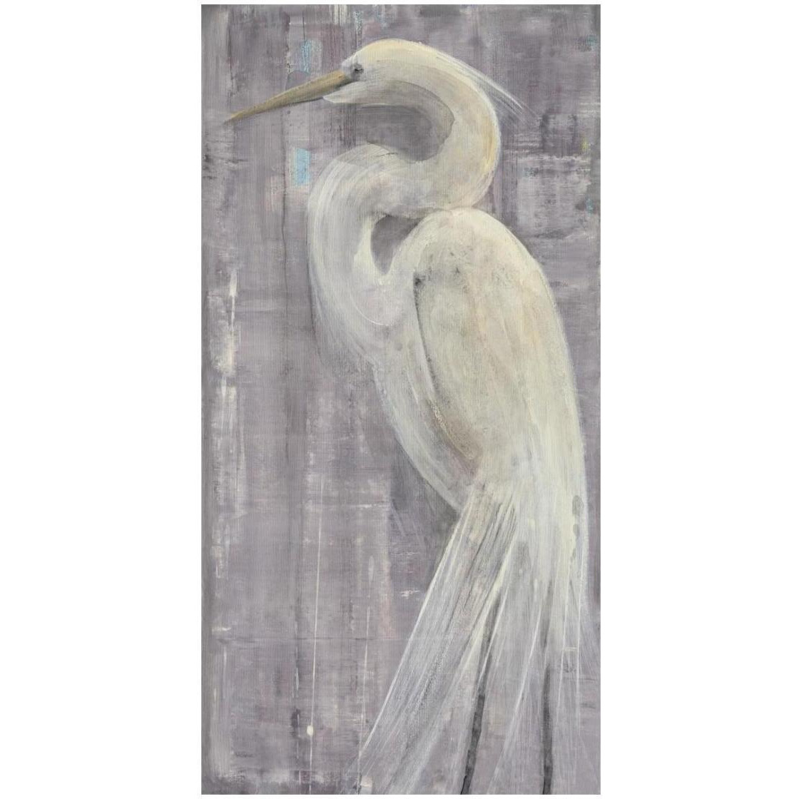 Coastal Egret II Legs -Paper Art-14&quotx26"