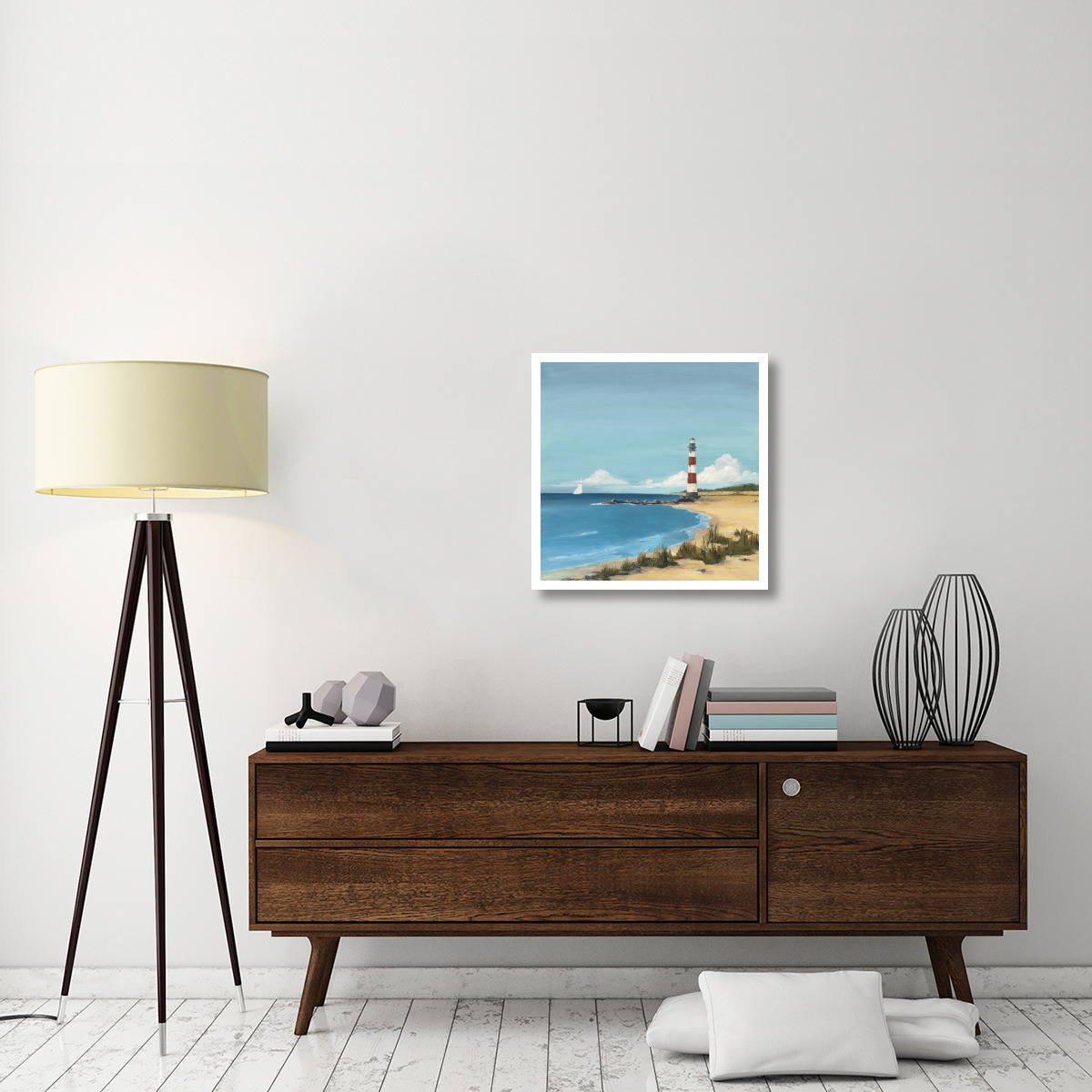 Sandy Point -Paper Art-26&quotx26"
