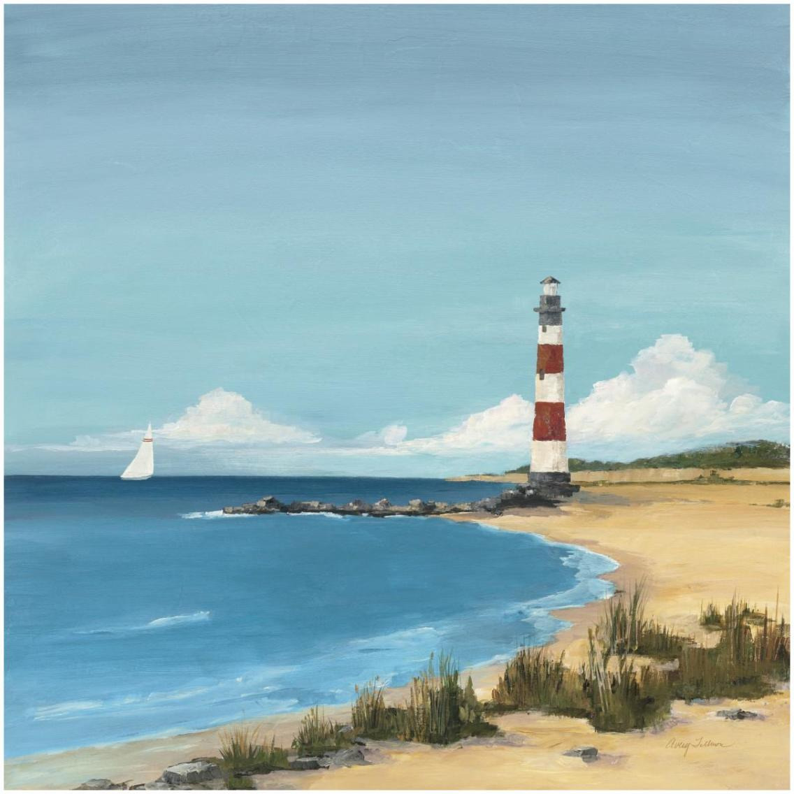 Sandy Point -Paper Art-32&quotx32"