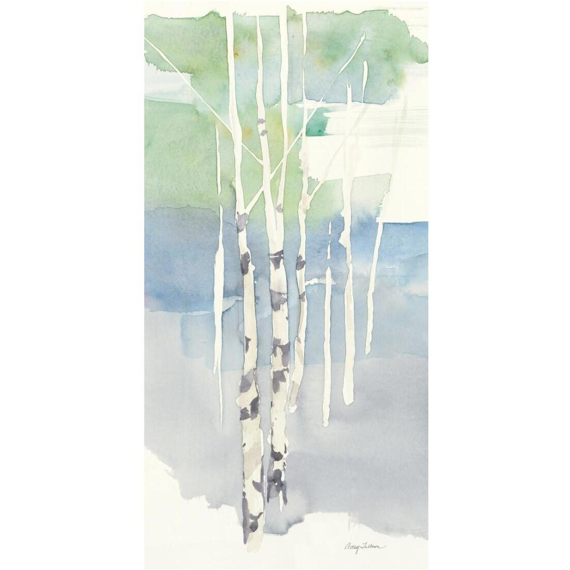 Aspens Panel I -Paper Art-14&quotx26"