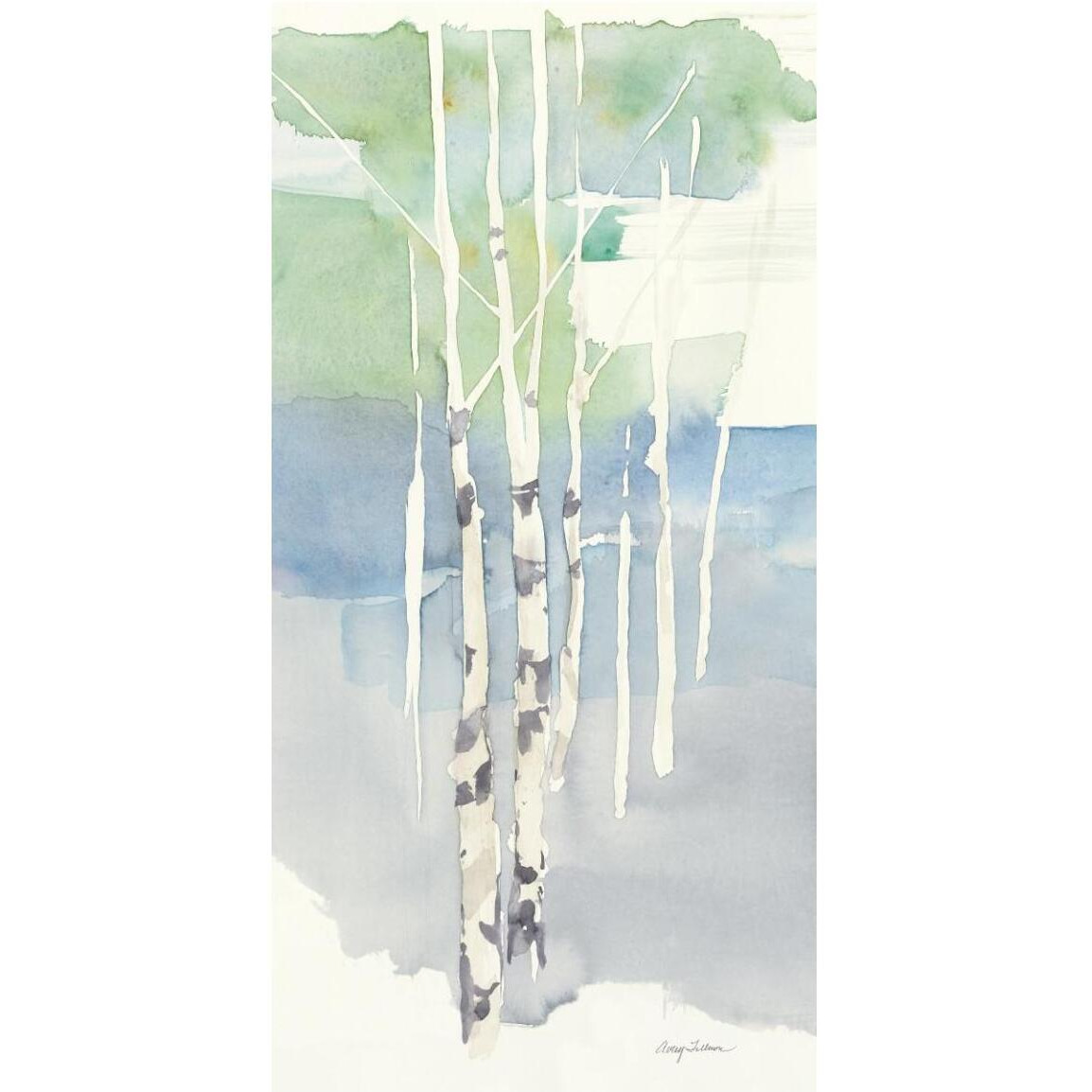 Aspens Panel I -Paper Art-26&quotx50"