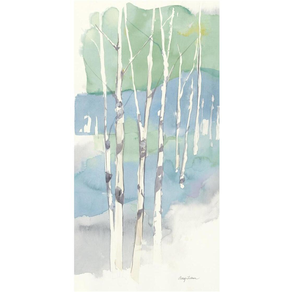 Aspens Panel II v.2 -Paper Art-14&quotx26"