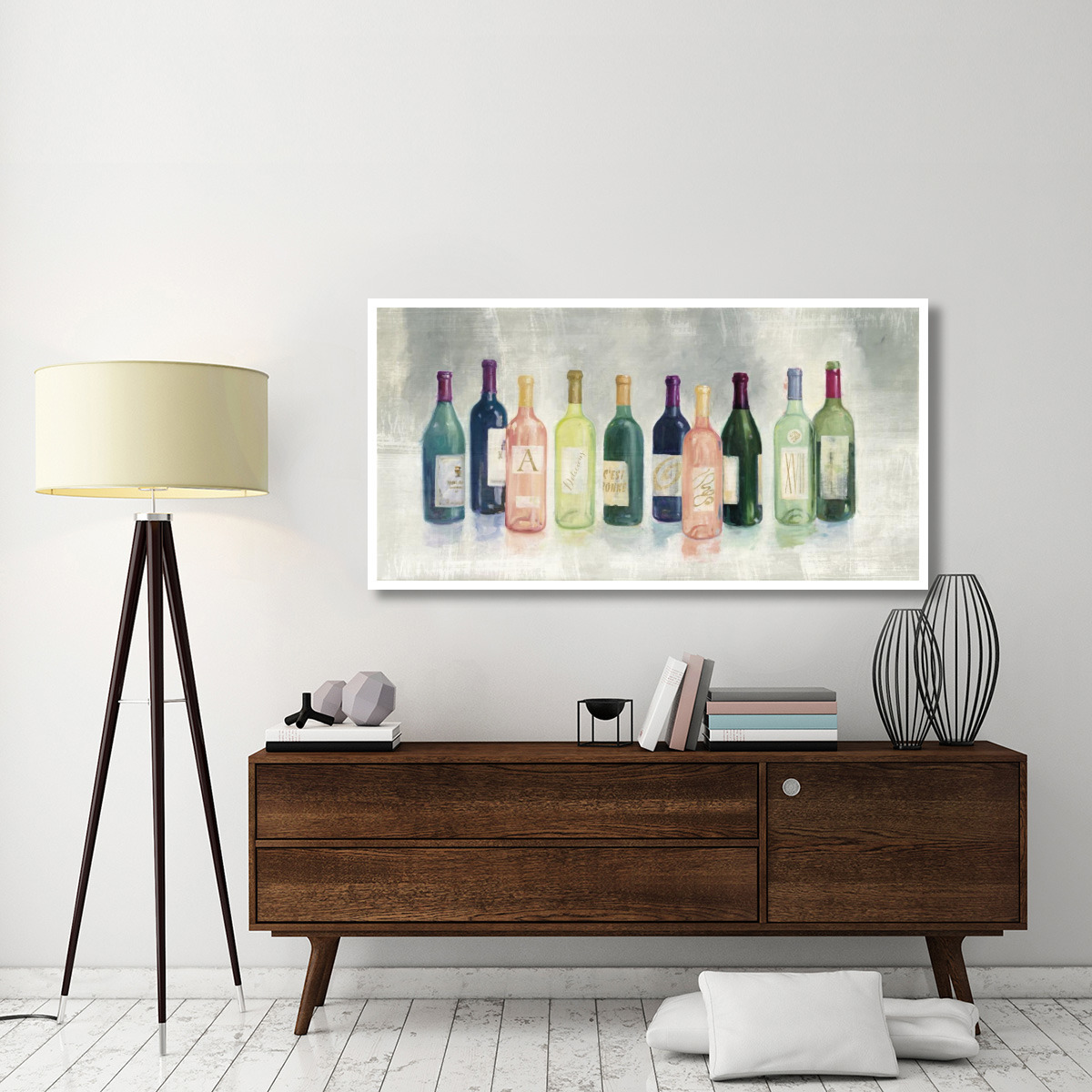 Keeping Good Company -Paper Art-62&quotx32"