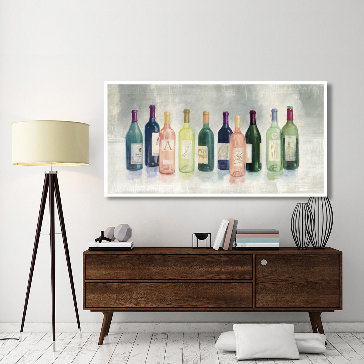 Keeping Good Company -Paper Art-74&quotx38"