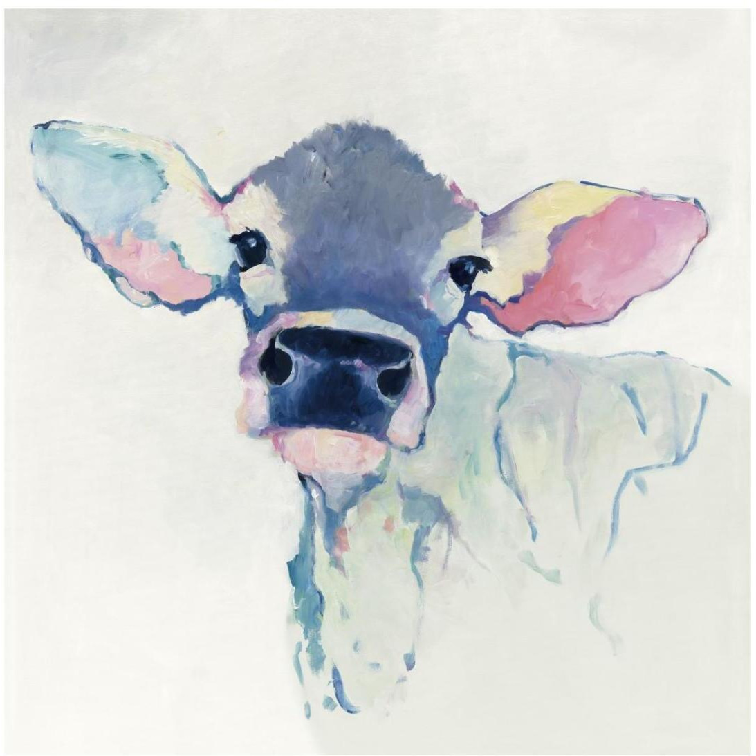 Bessie with Color -Paper Art-20&quotx20"