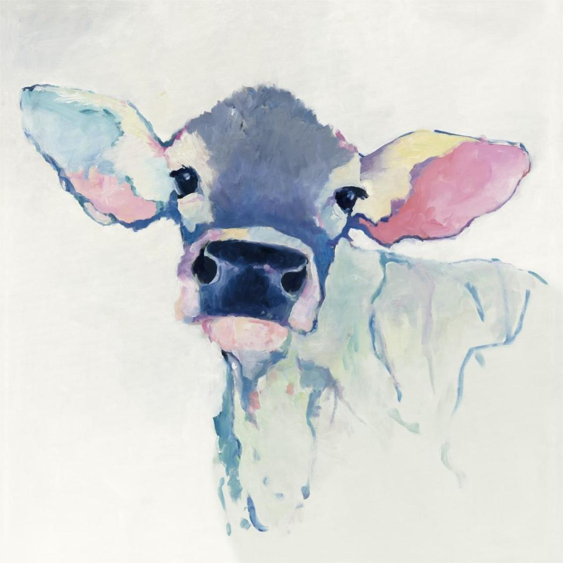 Bessie with Color -Paper Art-38&quotx38"