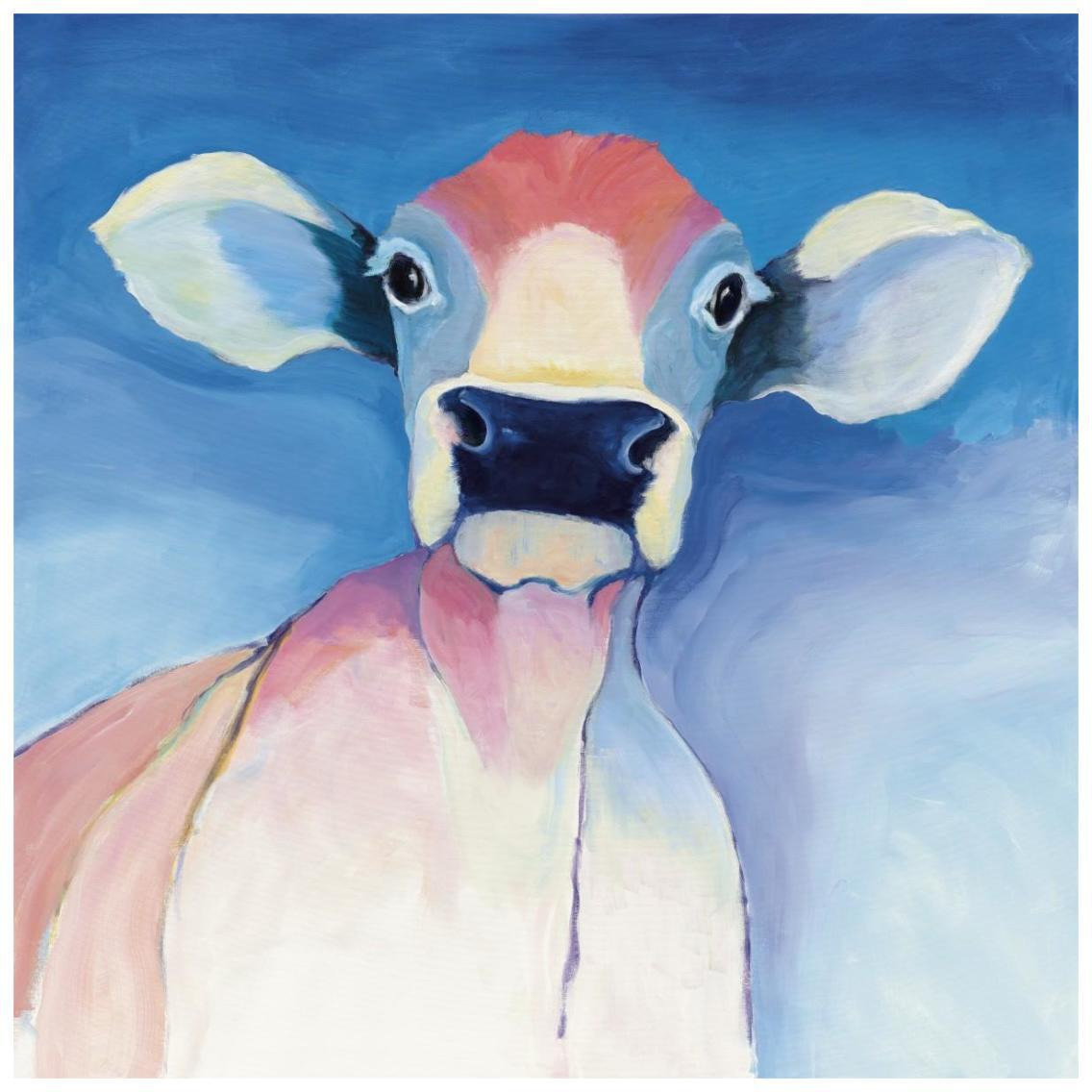 Bella Blue -Paper Art-26&quotx26"