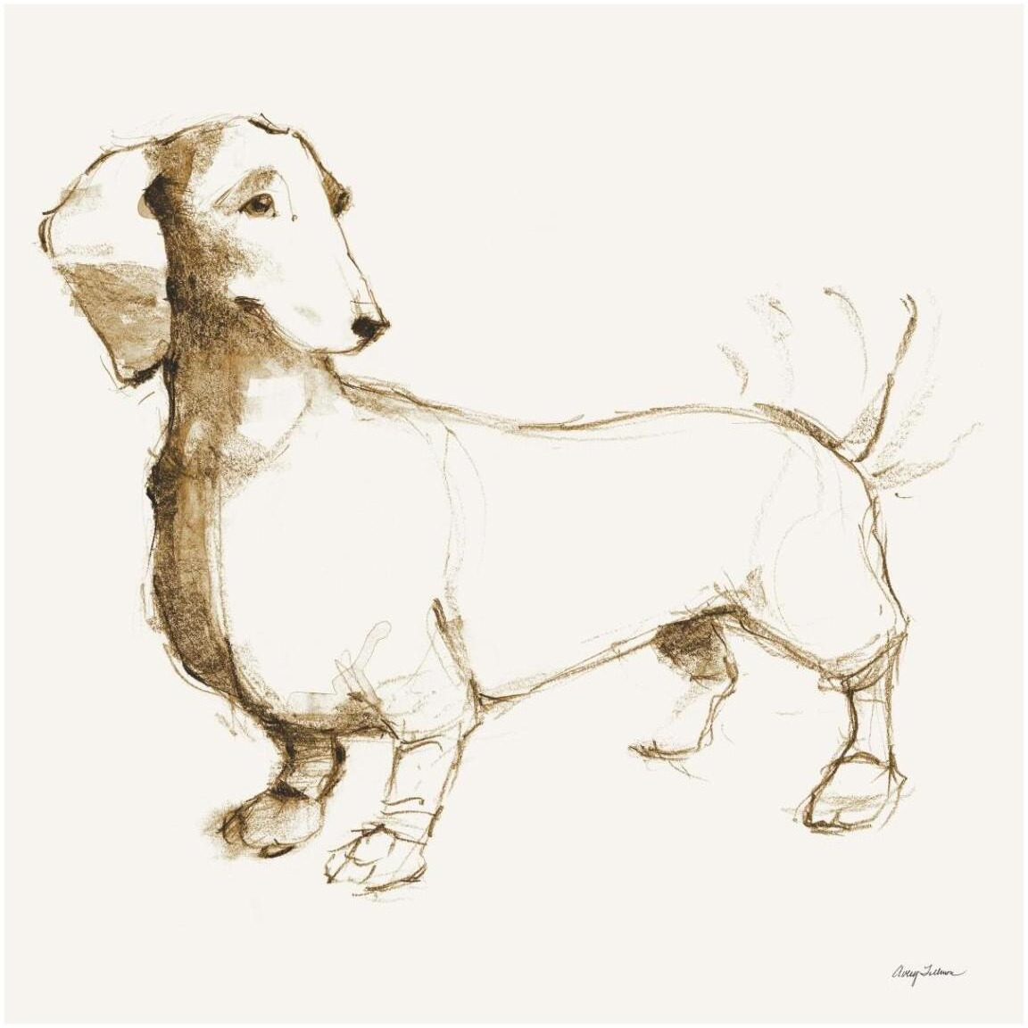 Clio Brown and Orange -Paper Art-42&quotx42"