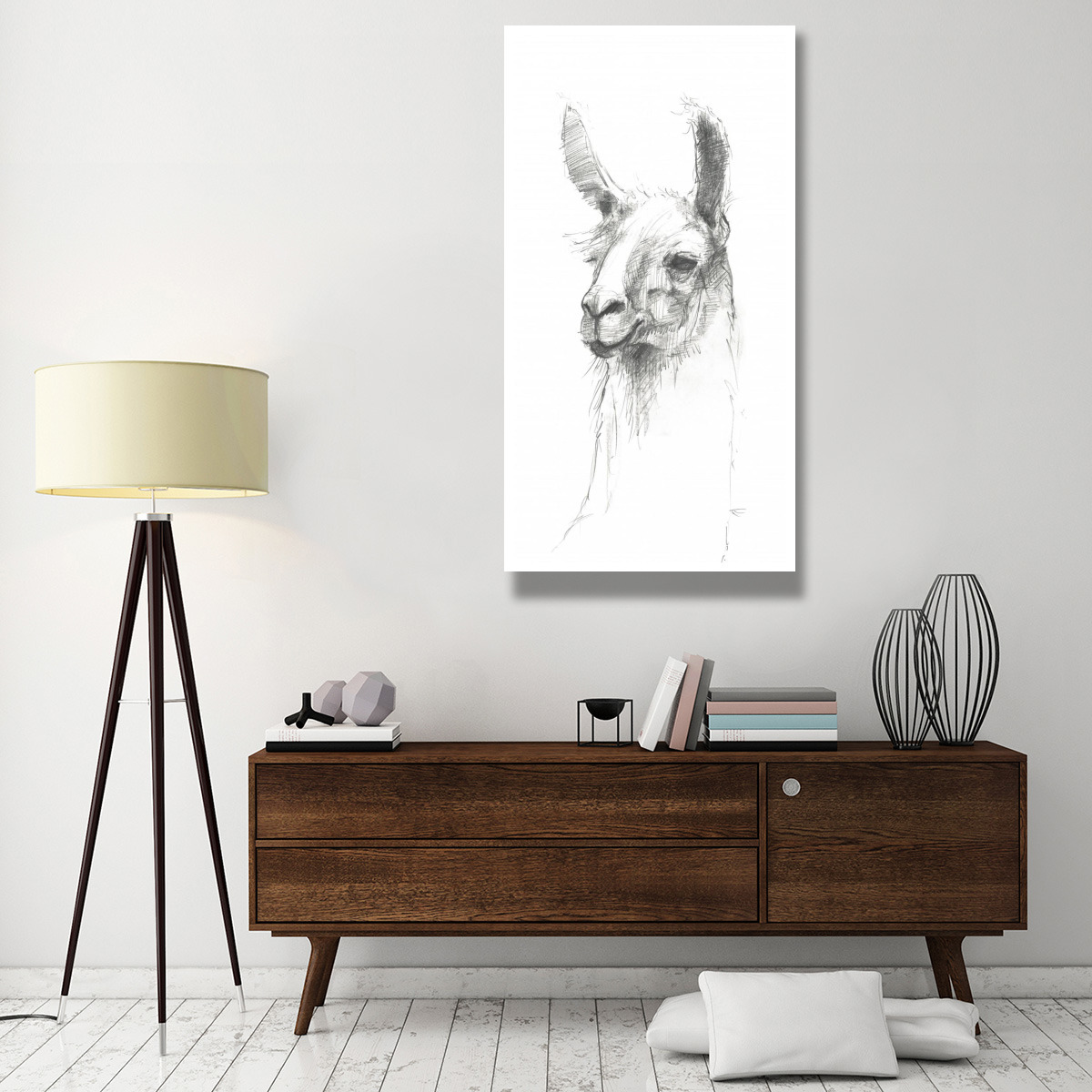 Bianca Pencil -Paper Art-32&quotx62"