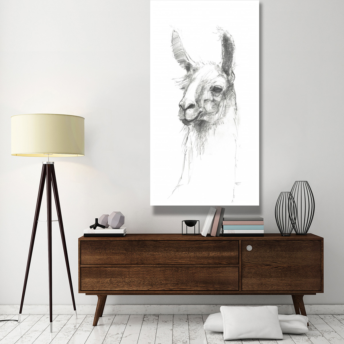 Bianca Pencil -Paper Art-38&quotx74"