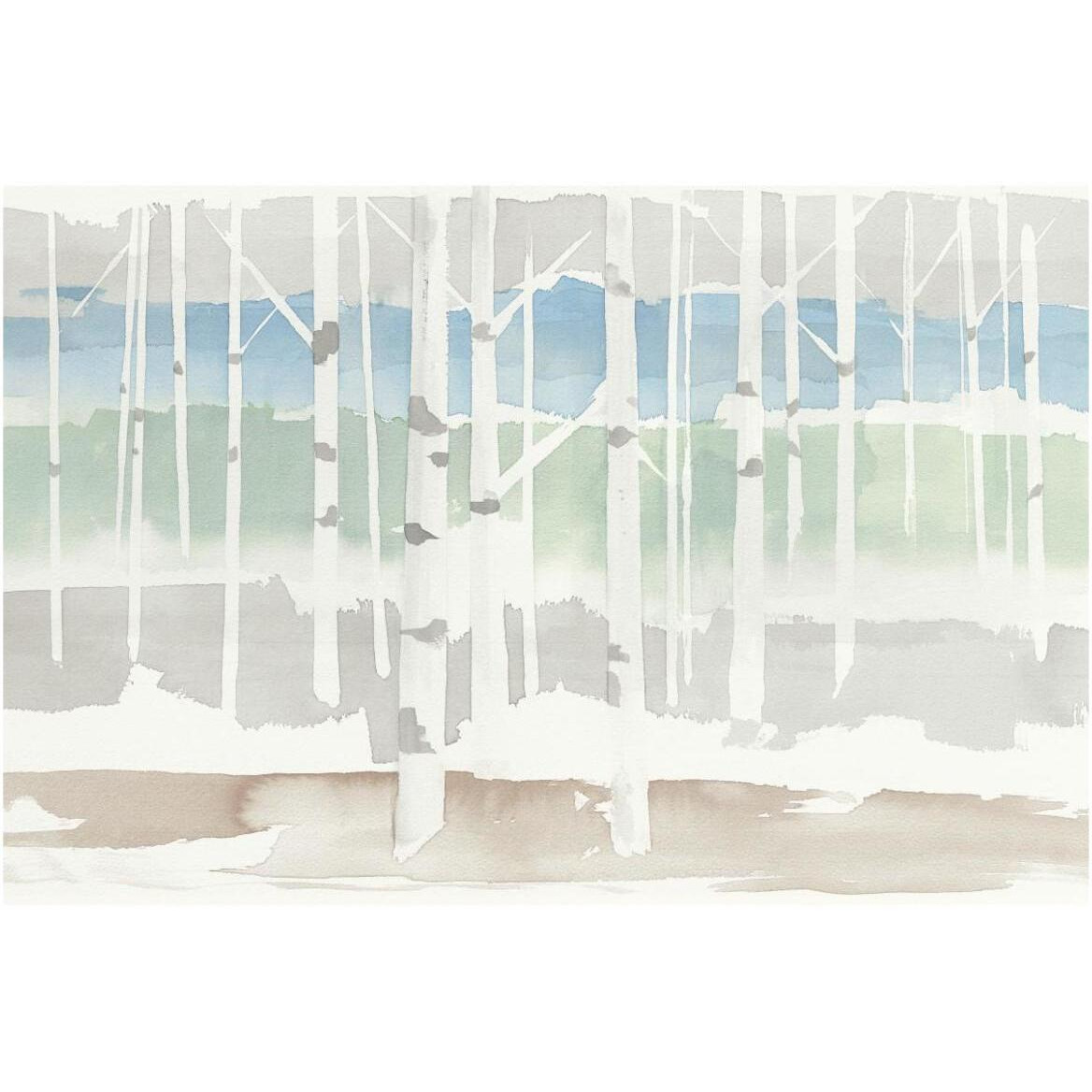 Springlake Aspens Green Crop -Paper Art-62&quotx42"