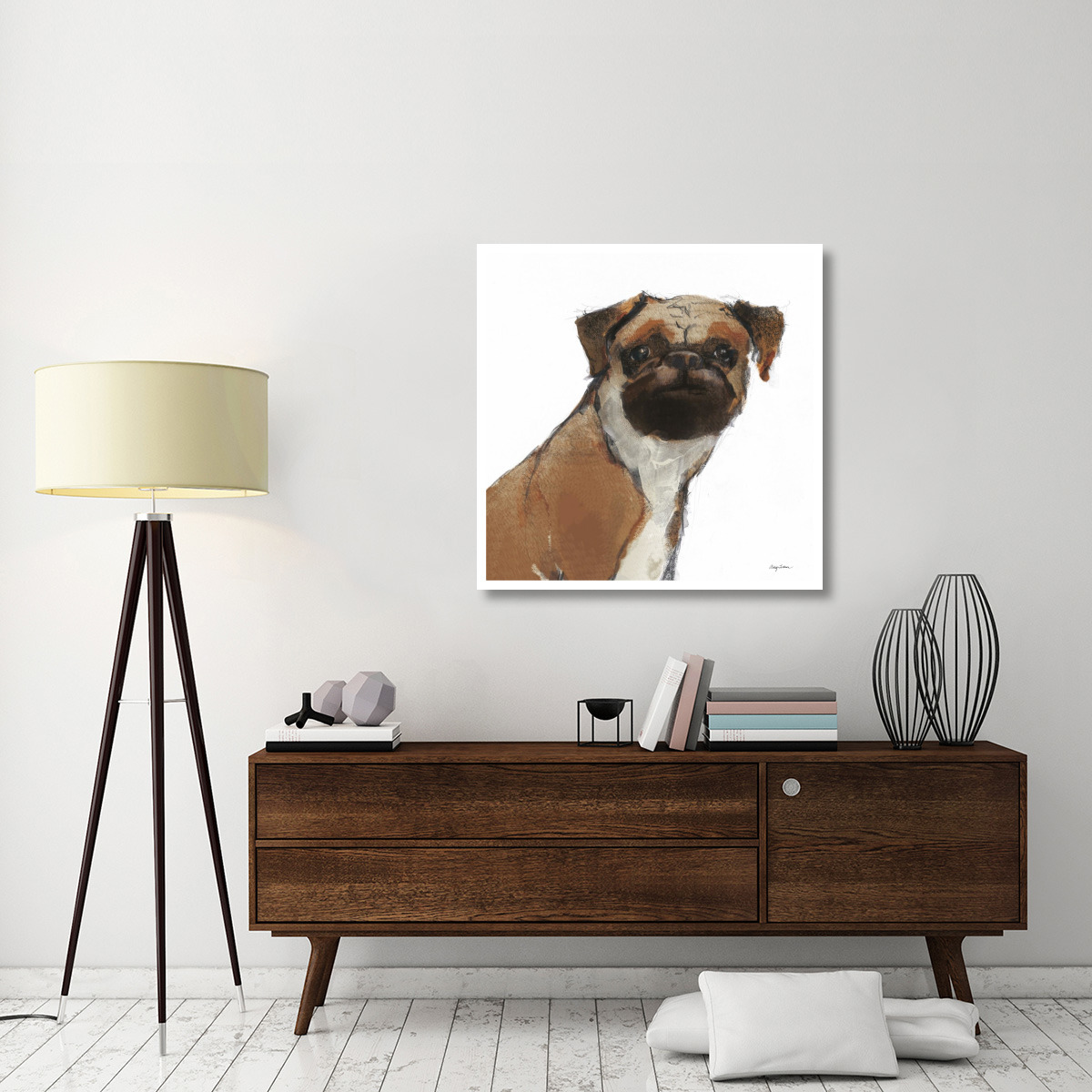 Snug Watercolor -Paper Art-38&quotx38"