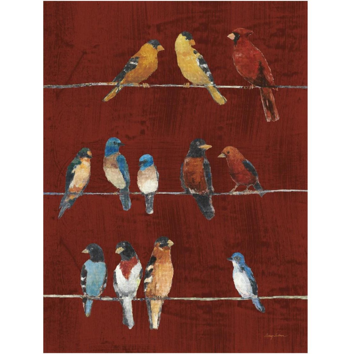 The Usual Suspects VI -Paper Art-14&quotx18"