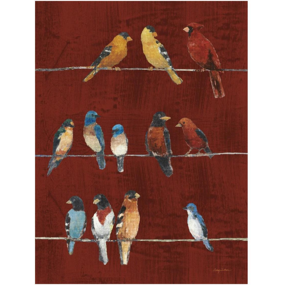 The Usual Suspects VI -Paper Art-26&quotx34"