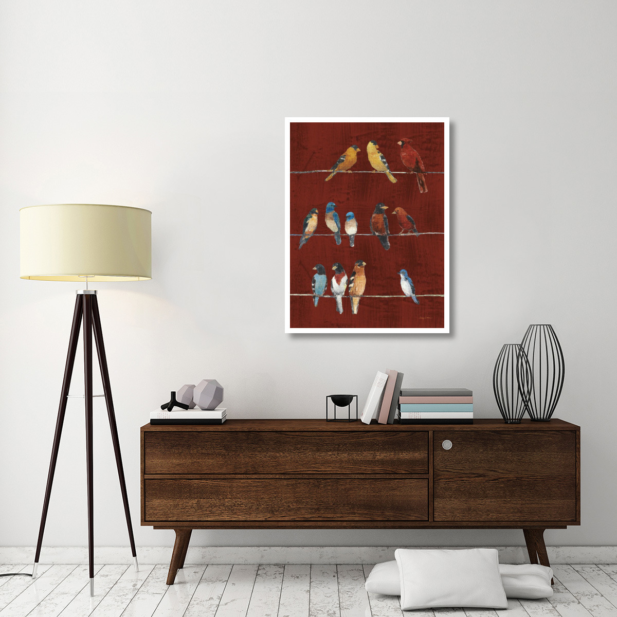 The Usual Suspects VI -Paper Art-32&quotx42"