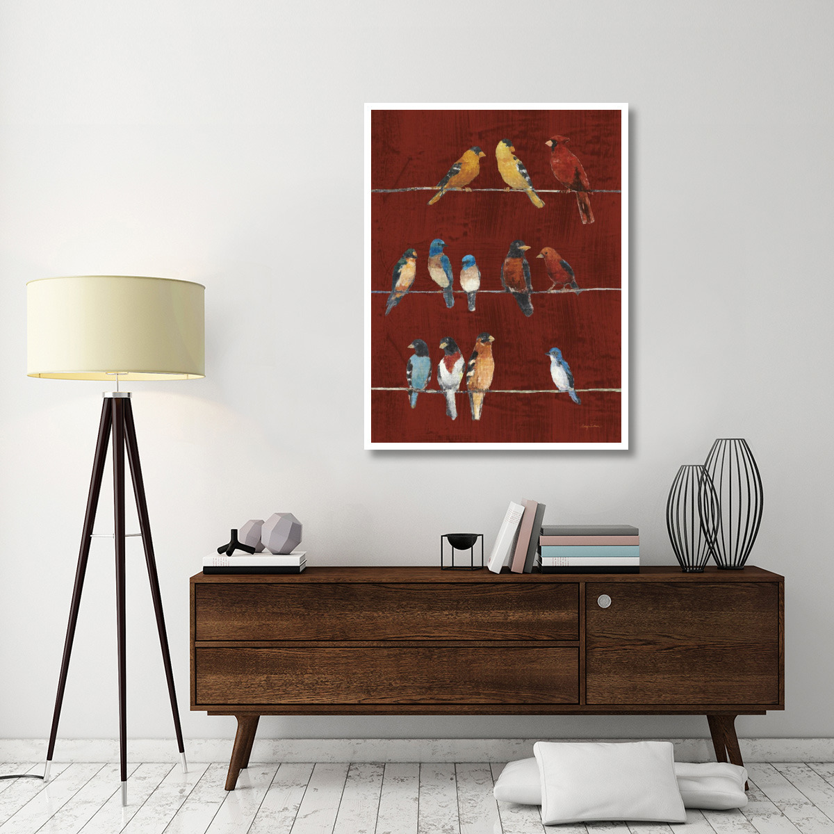 The Usual Suspects VI -Paper Art-38&quotx50"