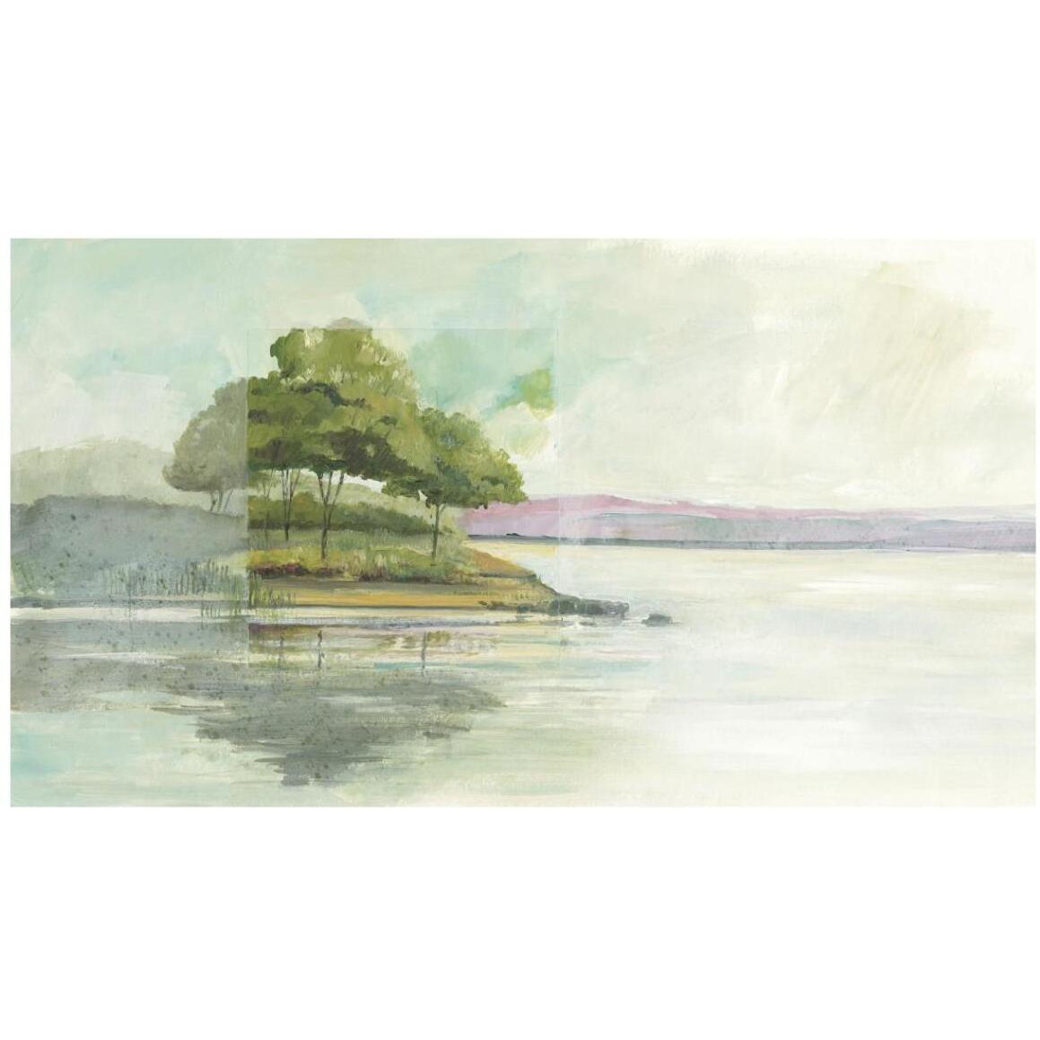 Lake Front I -Paper Art-42&quotx24.4"