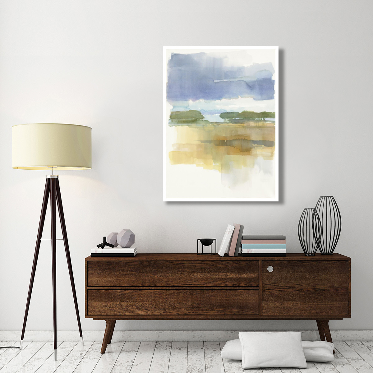 Dusk Crop -Paper Art-38&quotx50"