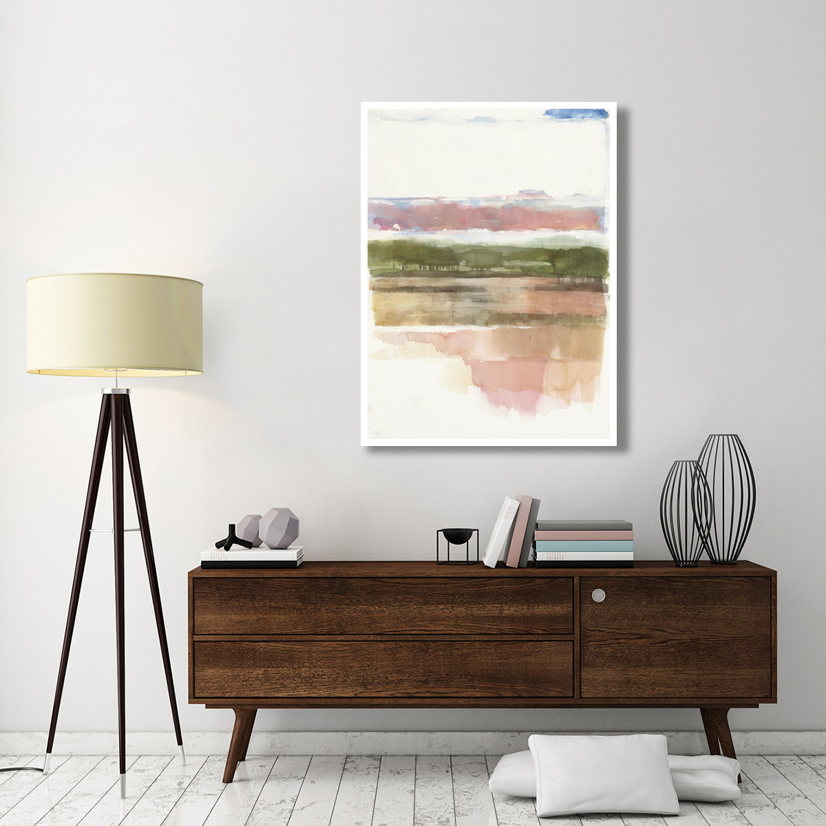 Sunset -Paper Art-38&quotx50"