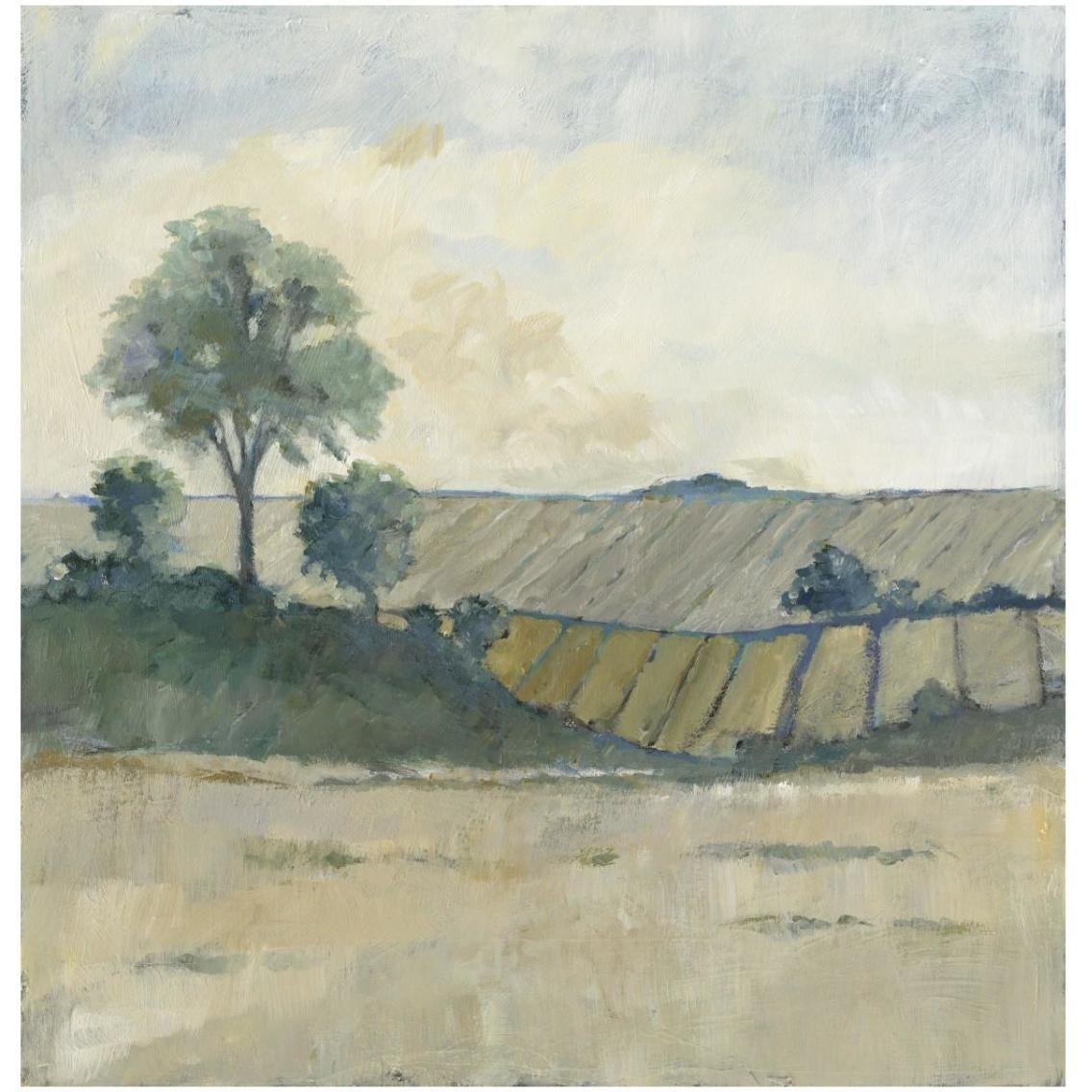 Fields Before the Storm -Paper Art-32&quotx32"
