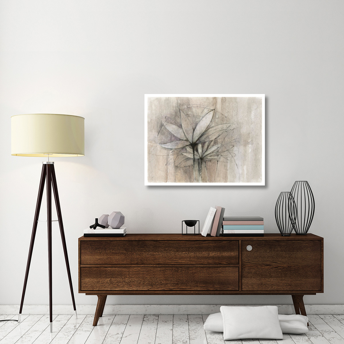 Windflowers -Paper Art-42&quotx32"