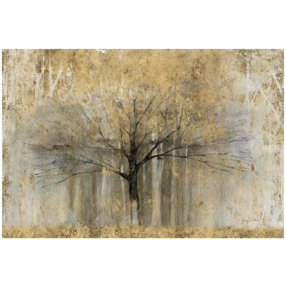 Open Arms Gold -Paper Art-50&quotx34"