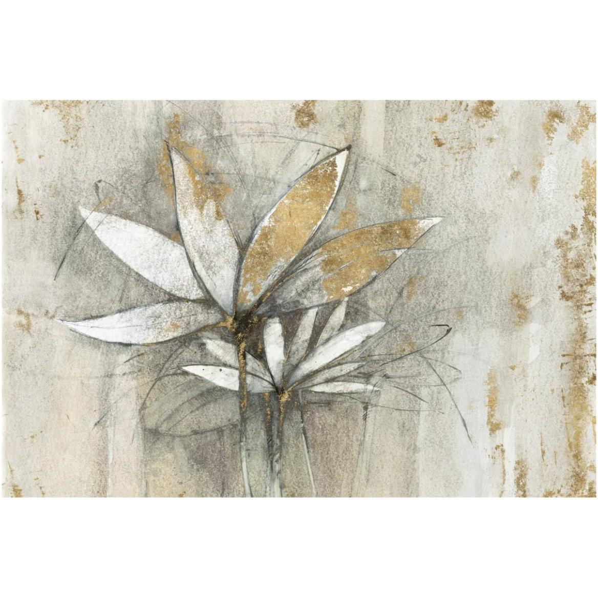 Windflowers Gold -Paper Art-62&quotx42"