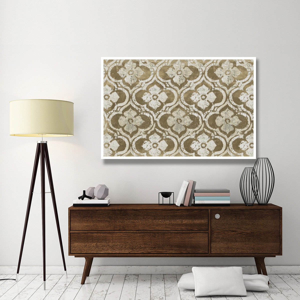 Gilt Complex I Neutral Warm -Paper Art-62&quotx42"