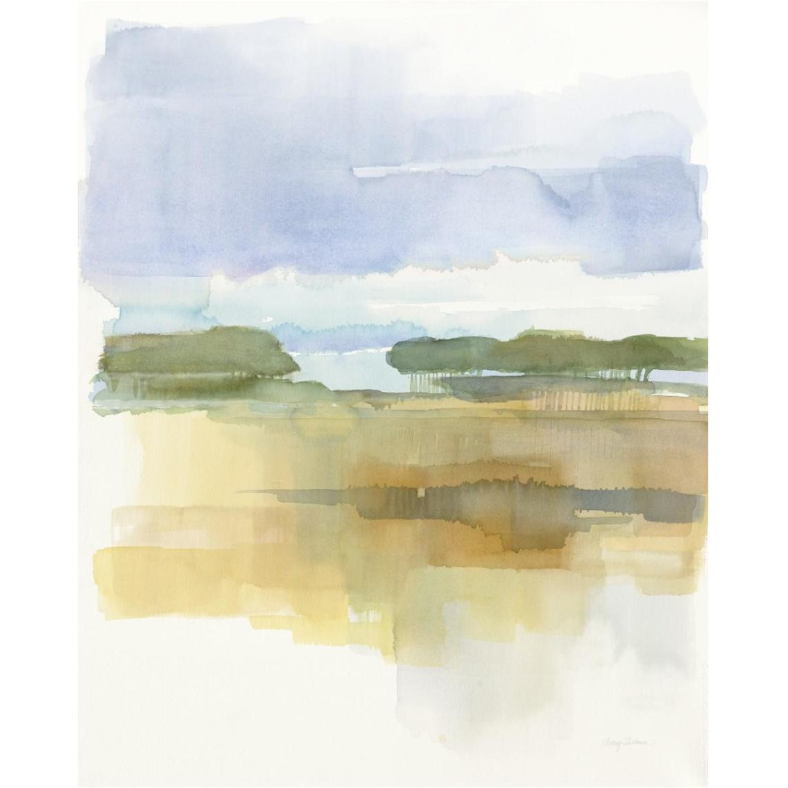 Dusk Light -Paper Art-30&quotx37"