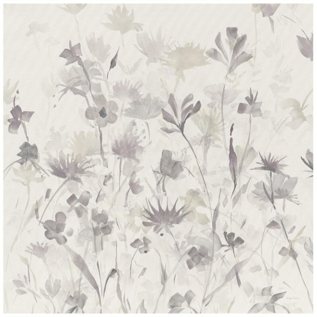 Garden Shadows IV Purple Grey -Paper Art-20&quotx20"