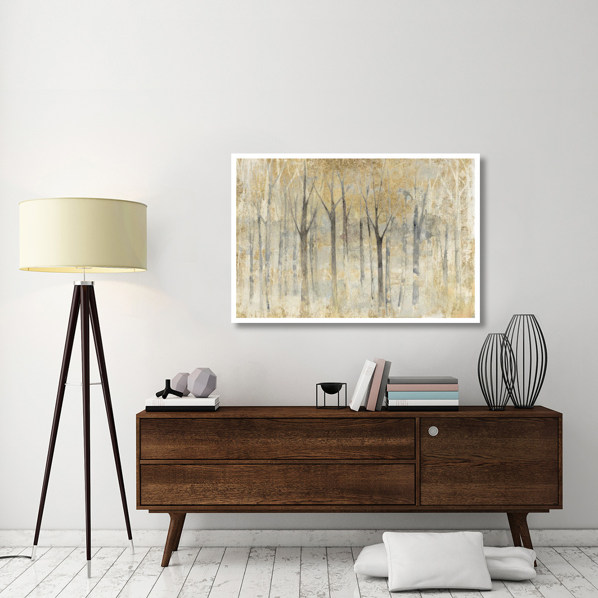 Seasons End Gold Dark -Paper Art-50&quotx34"