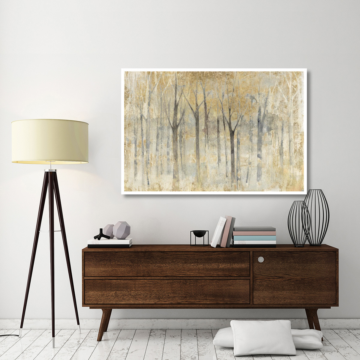 Seasons End Gold Dark -Paper Art-62&quotx42"