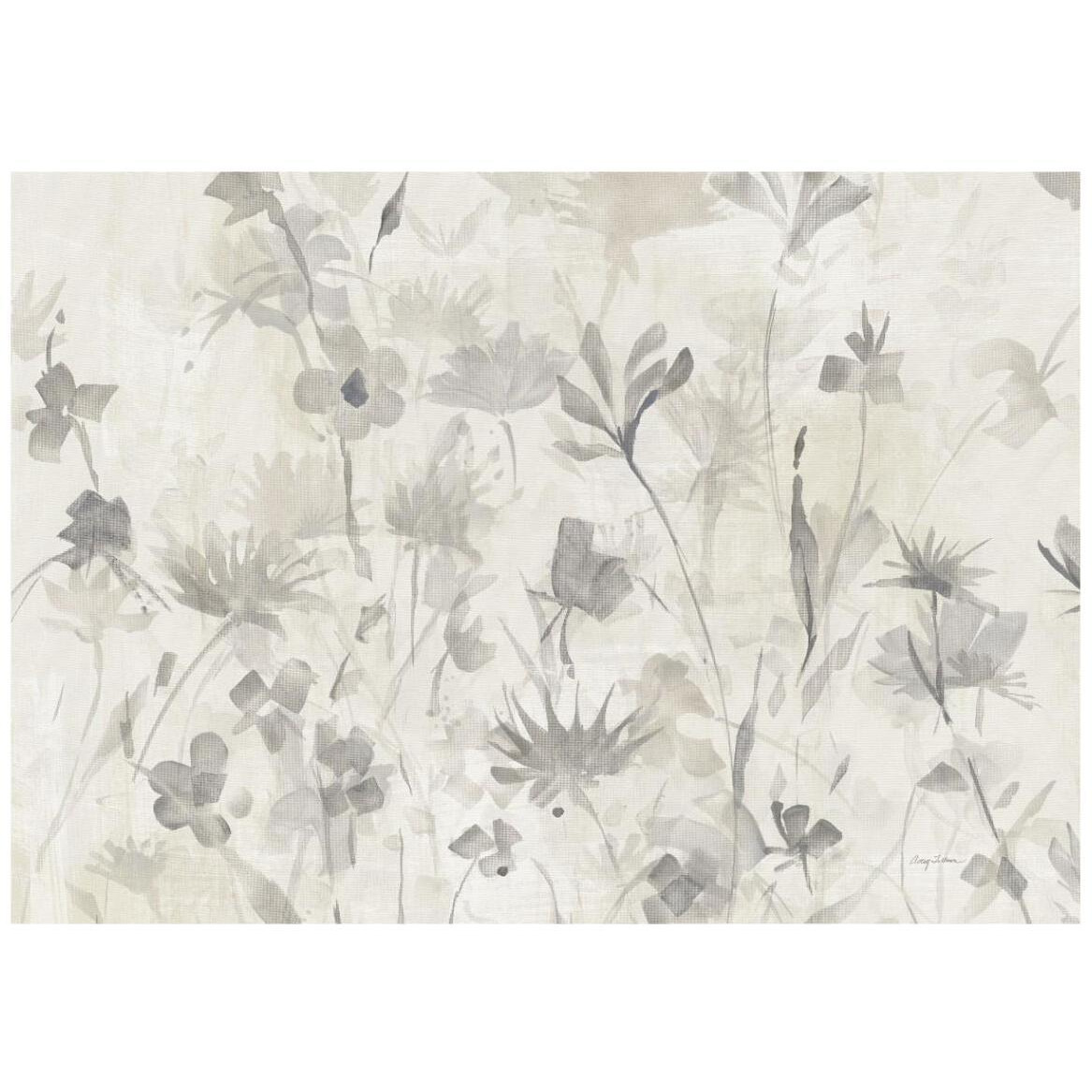 Garden Shadows IV Crop Greige -Paper Art-42&quotx30"