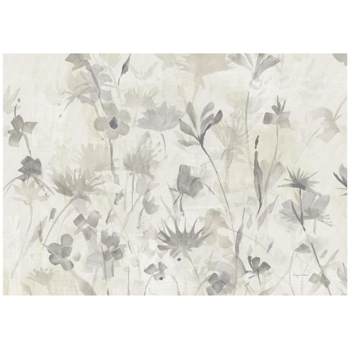 Garden Shadows IV Crop Greige -Paper Art-46&quotx32.8"