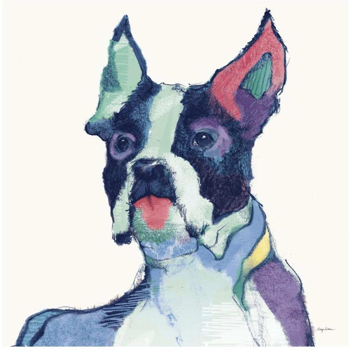 Ulysses Watercolor Pastel -Paper Art-26&quotx26"
