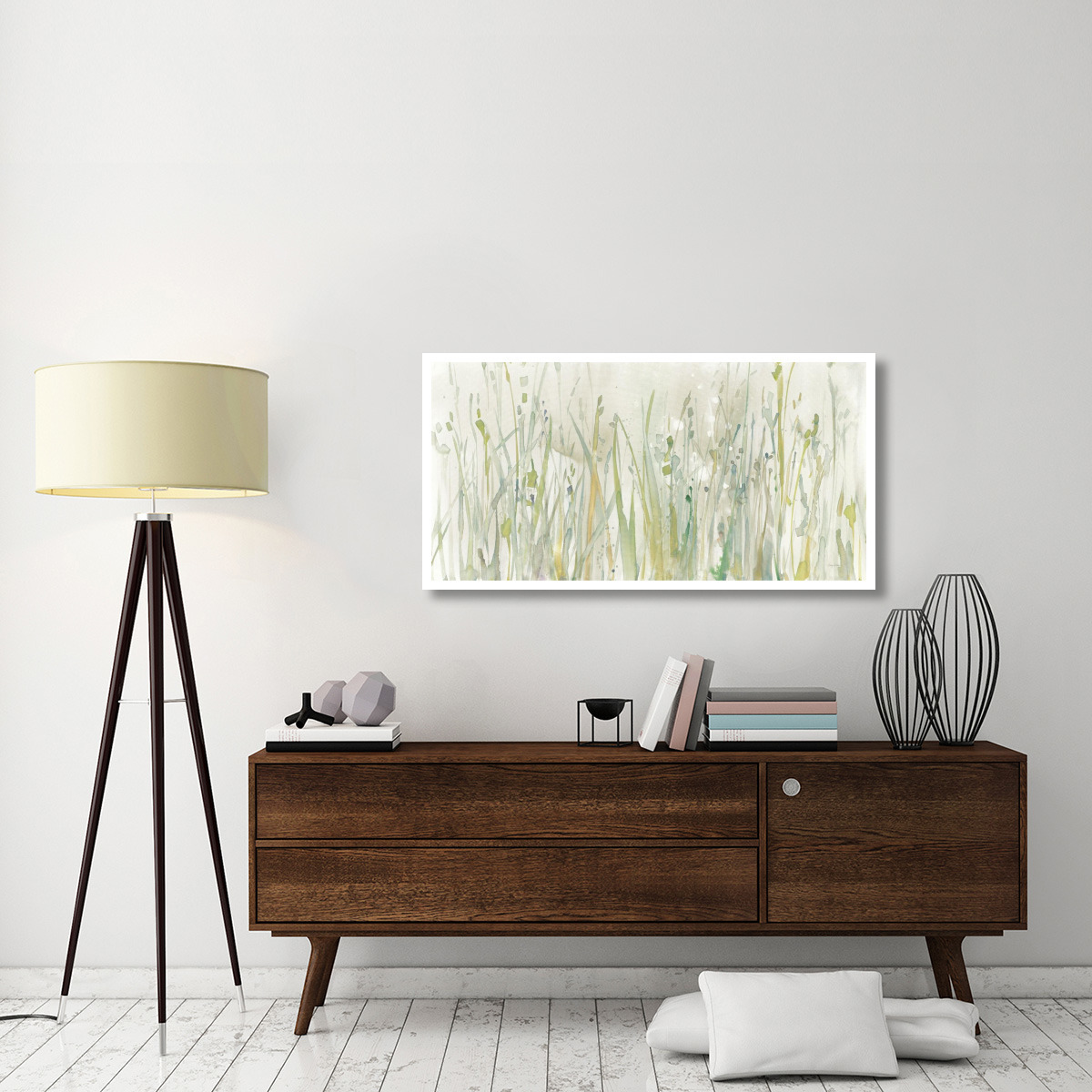 Autumn Grass Green -Paper Art-50&quotx26"