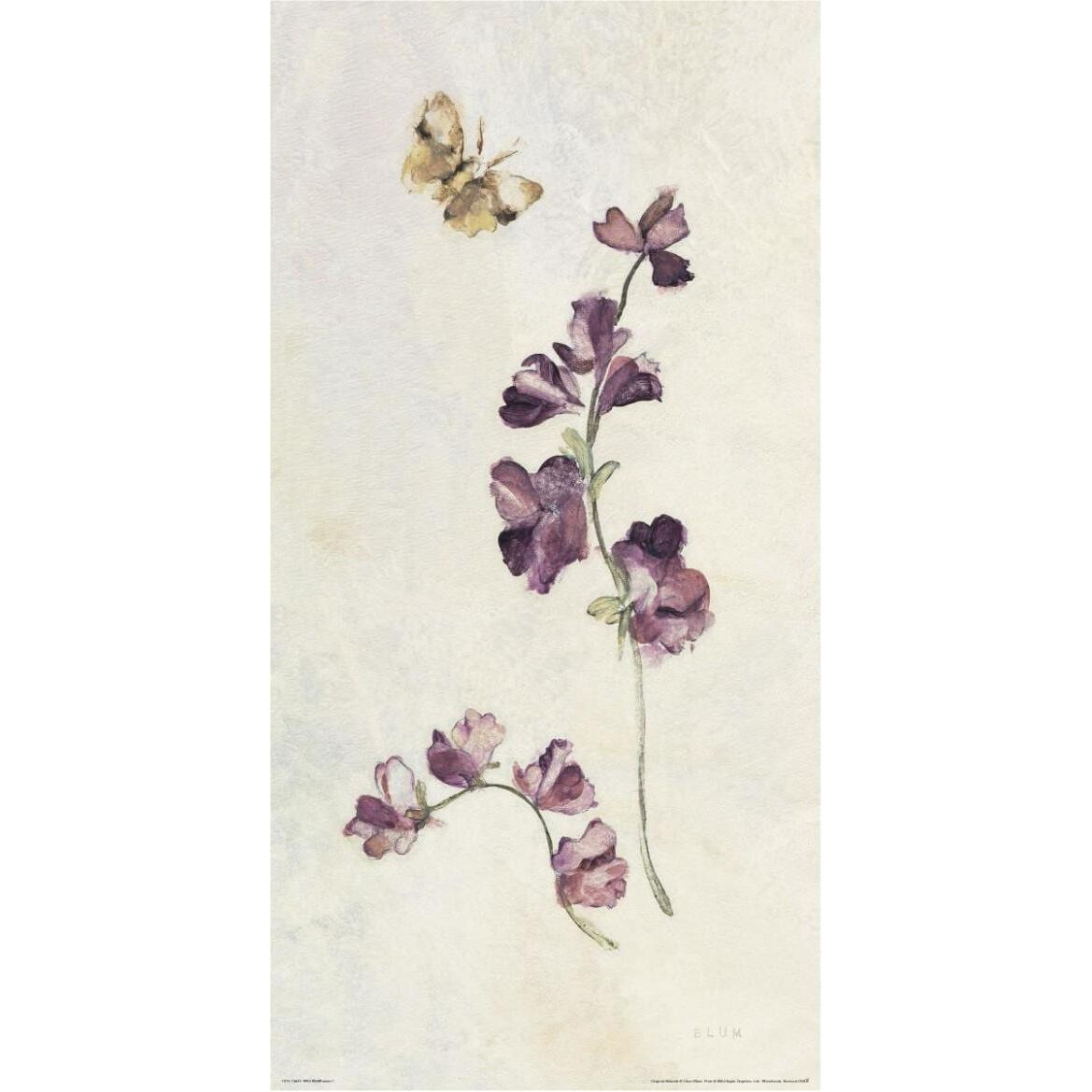 Wild Wallflowers I -Paper Art-38&quotx74"