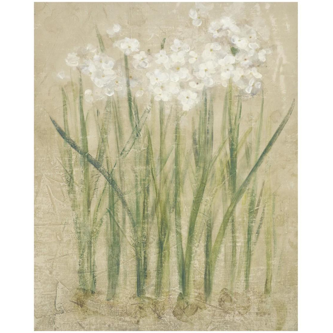Narcissus Cool -Paper Art-18&quotx22"