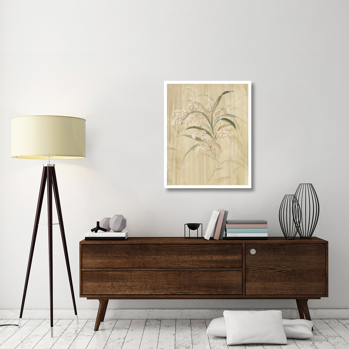 Bamboo Blossoms -Paper Art-30&quotx37"