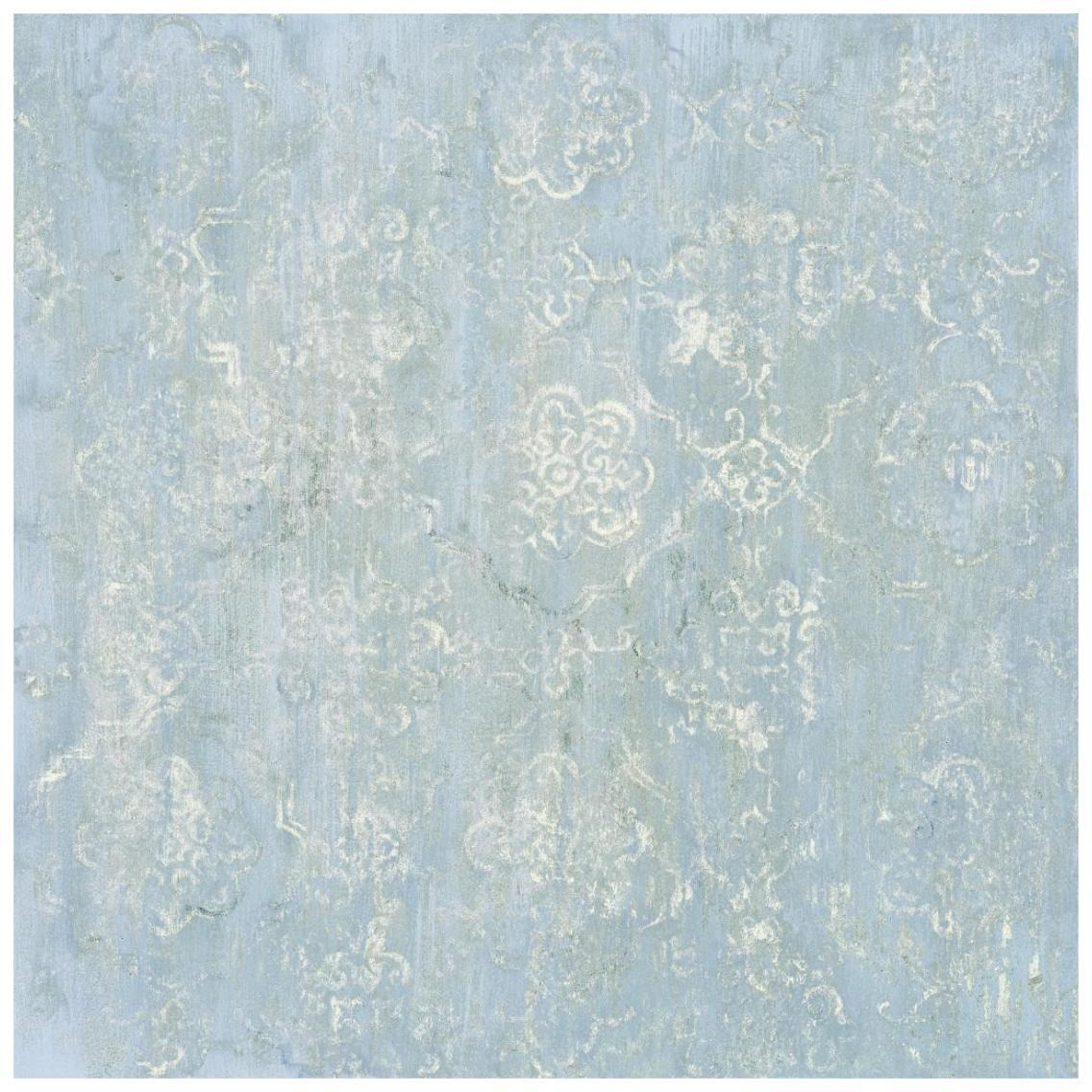 Narcissus Orchid Cool Pattern I Blue -Paper Art-26&quotx26"