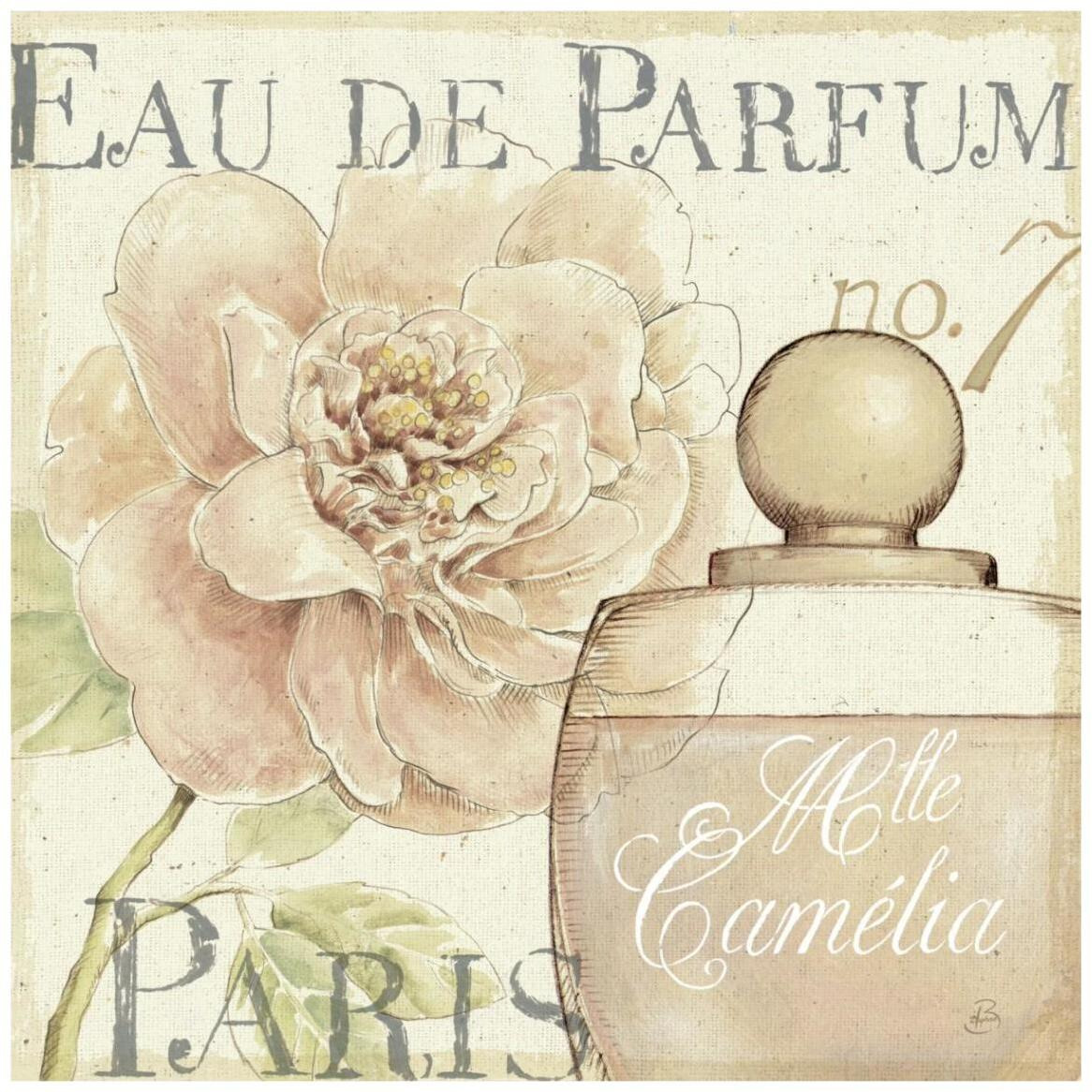 Fleurs and Parfum II -Paper Art-42&quotx42"