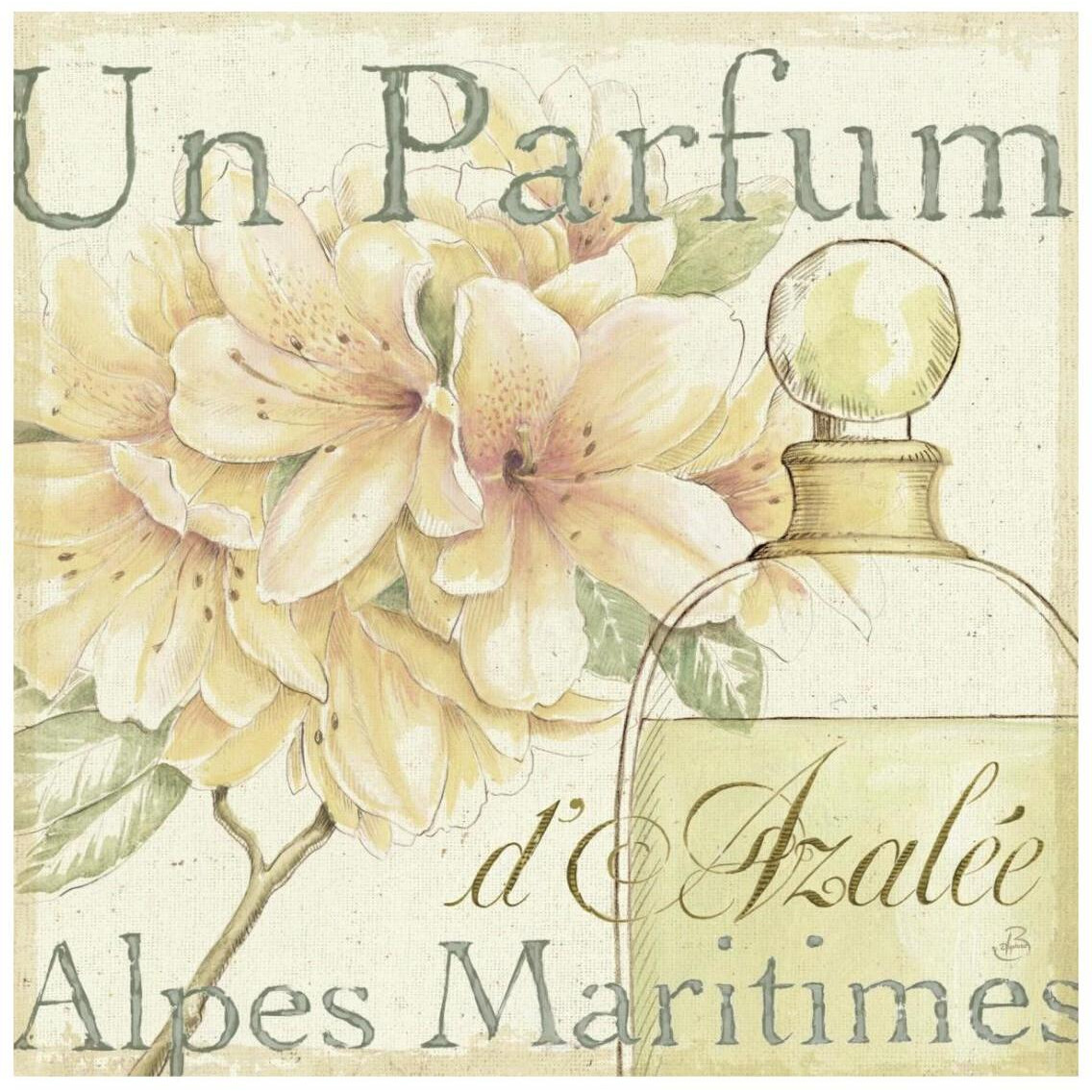 Fleurs Parfums III -Paper Art-26&quotx26"
