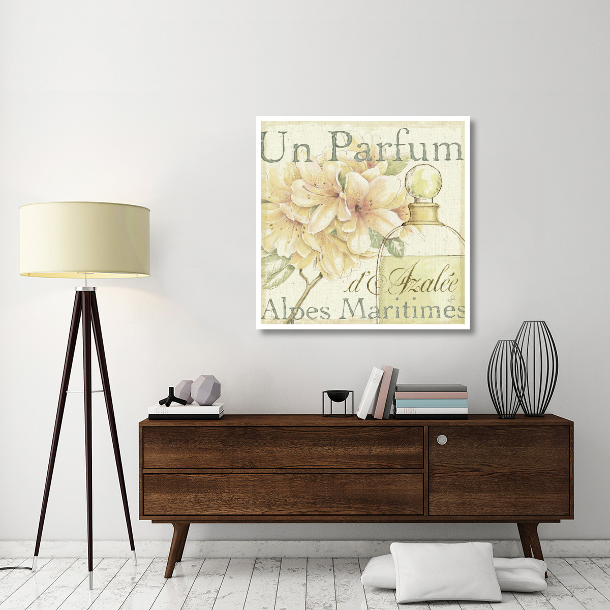 Fleurs Parfums III -Paper Art-42&quotx42"