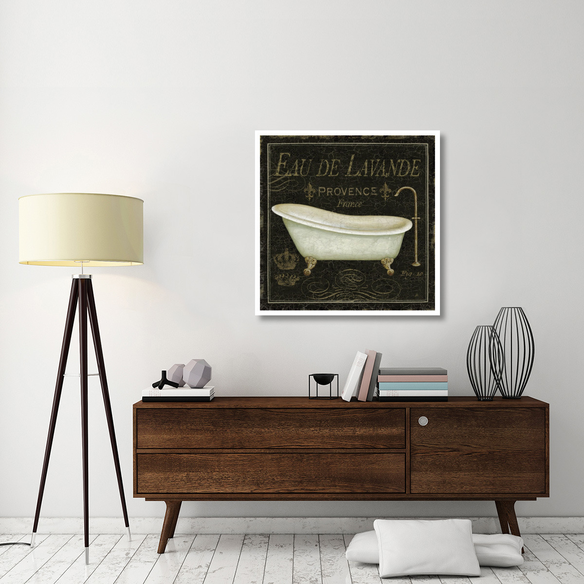 Bain de Luxe I -Paper Art-38&quotx38"