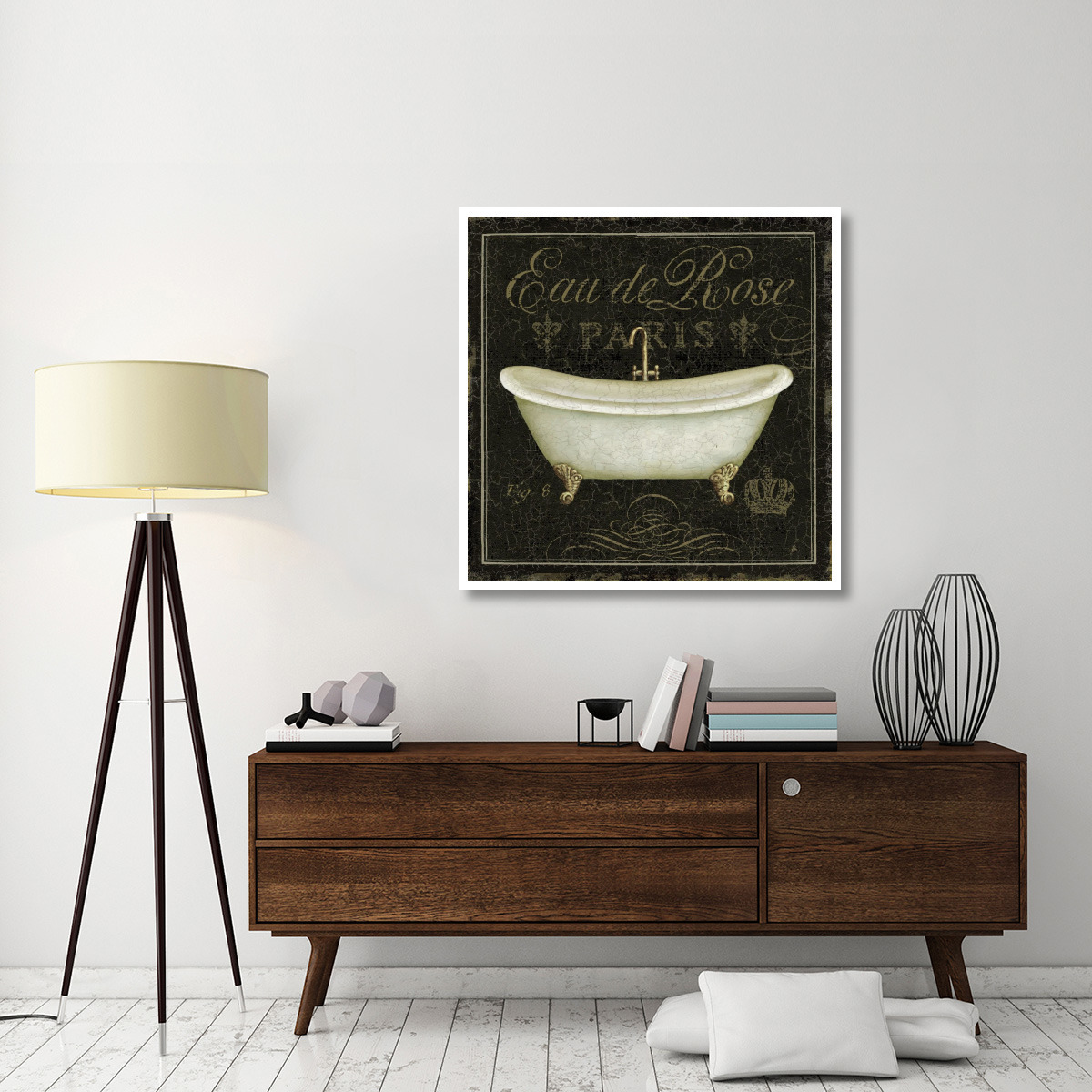 Bain de Luxe II -Paper Art-42&quotx42"