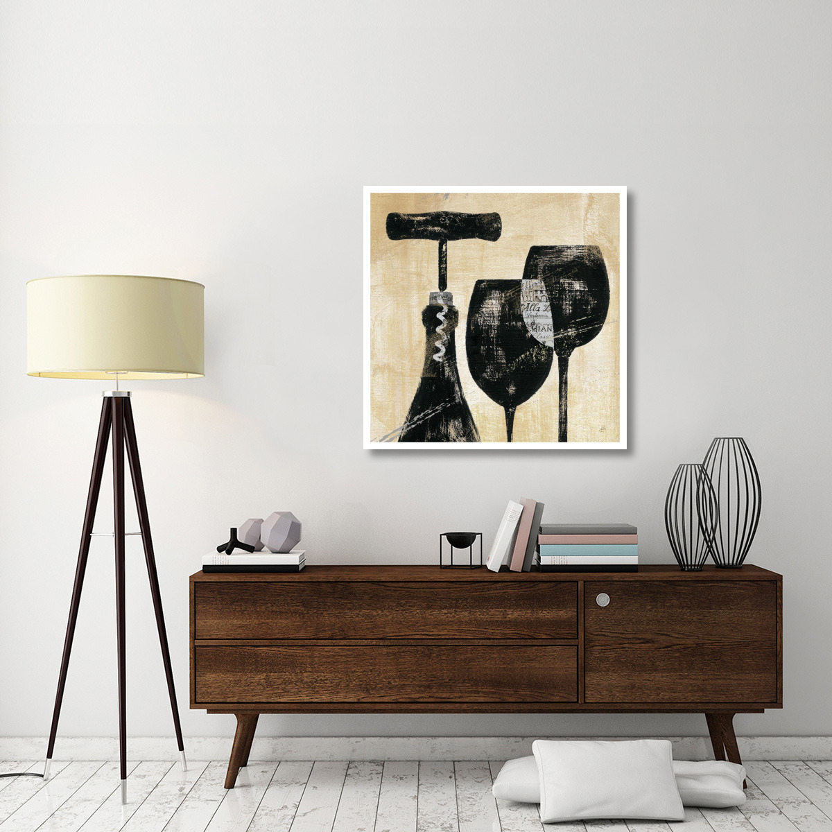 Wine Selection II -Paper Art-38&quotx38"