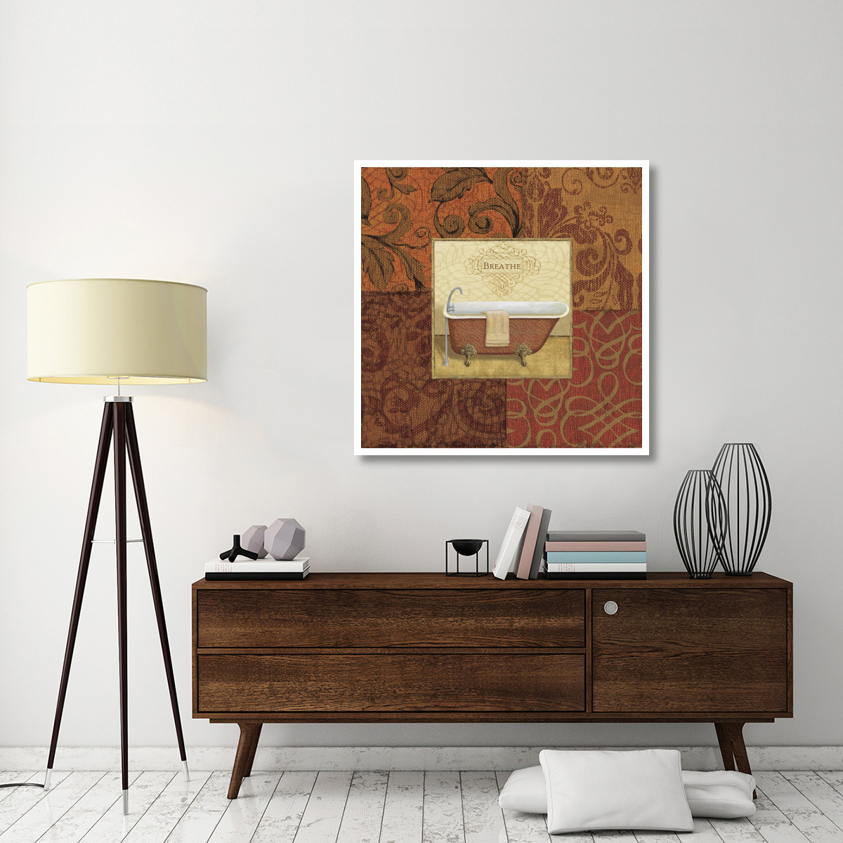 Spice Bath II -Paper Art-42&quotx42"