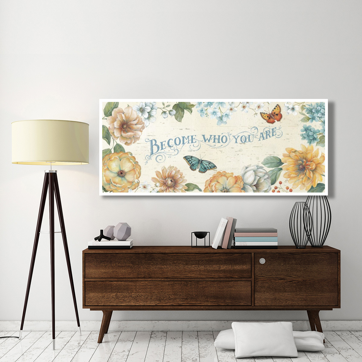 Butterfly Bloom V -Paper Art-77&quotx32"